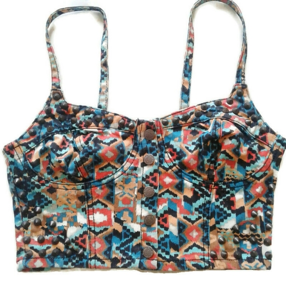 JEAN BUSTIER | SPIKE JEAN BUSTIER | CROP-TOP - Picture 8 of 8